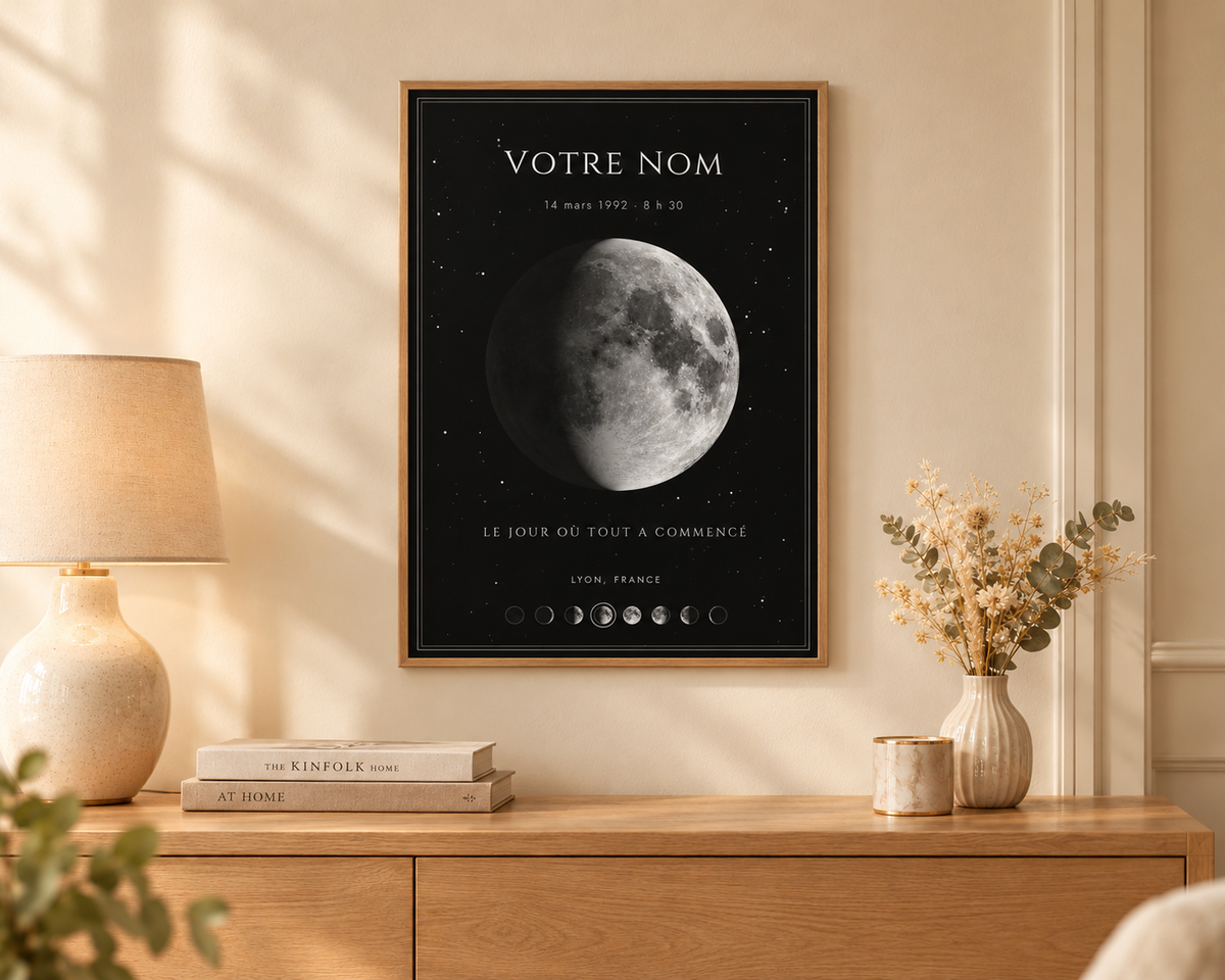 Moon Phase Poster