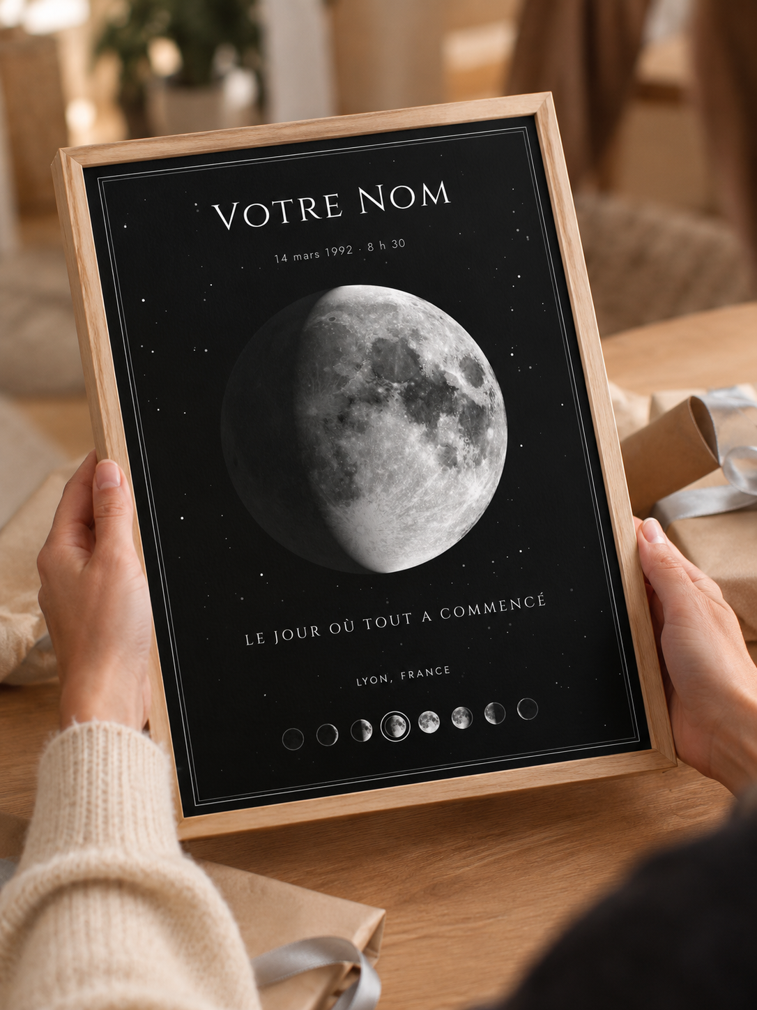 Moon Phase Poster
