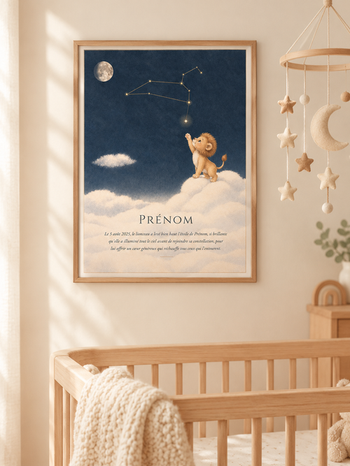 Birth poster