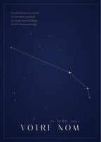 Celestial Constellation Poster