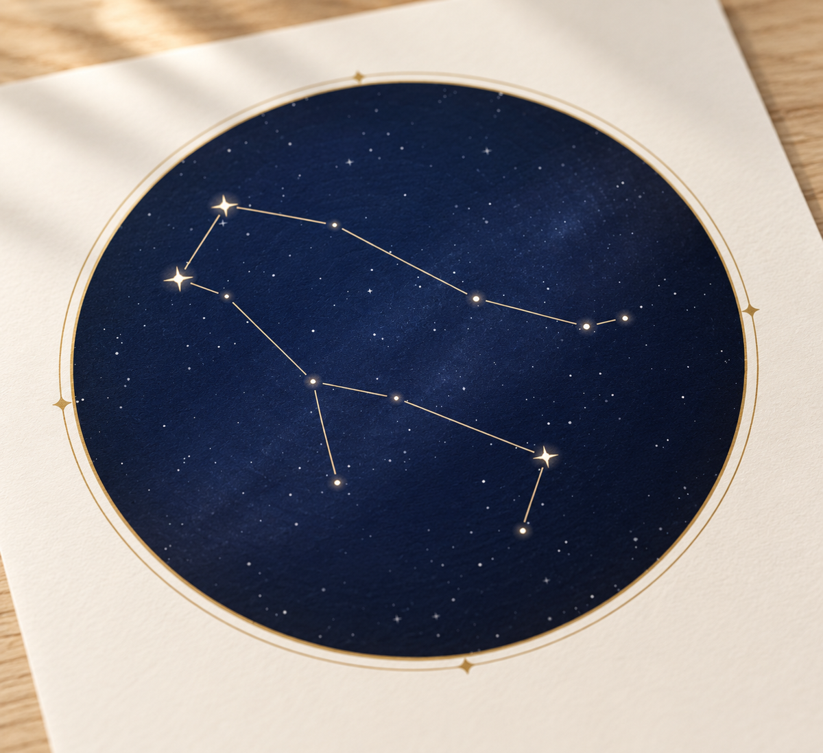 Celestial Constellation Poster