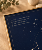 Constellation Poster, Hardcover