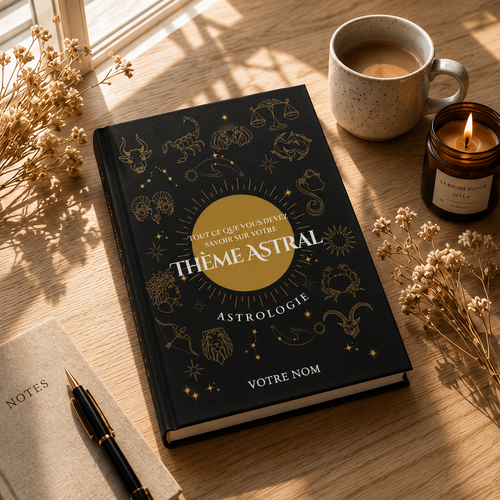Couverture du livre papier personnalisé d'astrologie