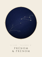 Constellation Poster, Hardcover