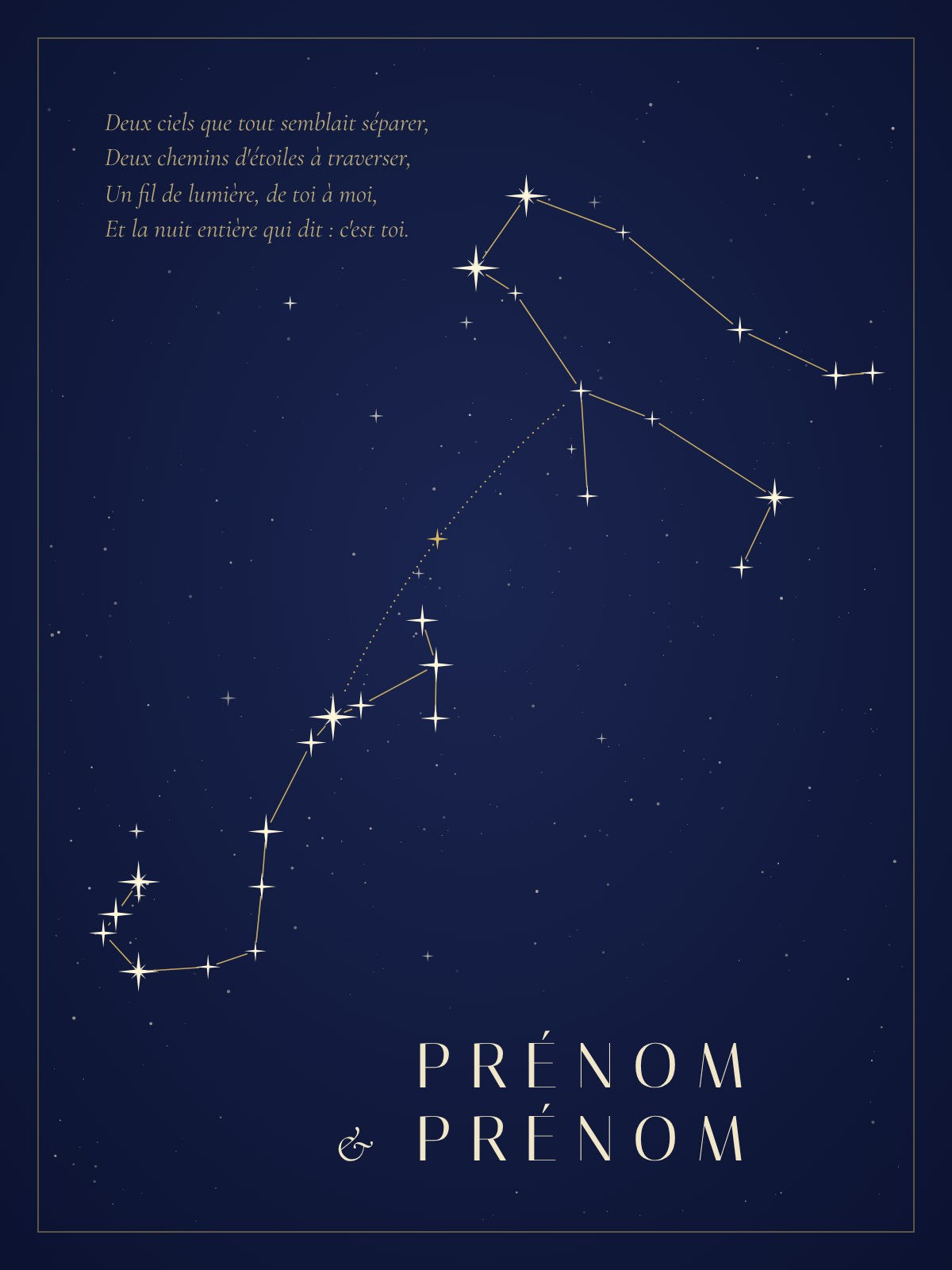 Constellation Poster, Hardcover