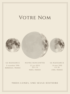 'Three Moons' poster