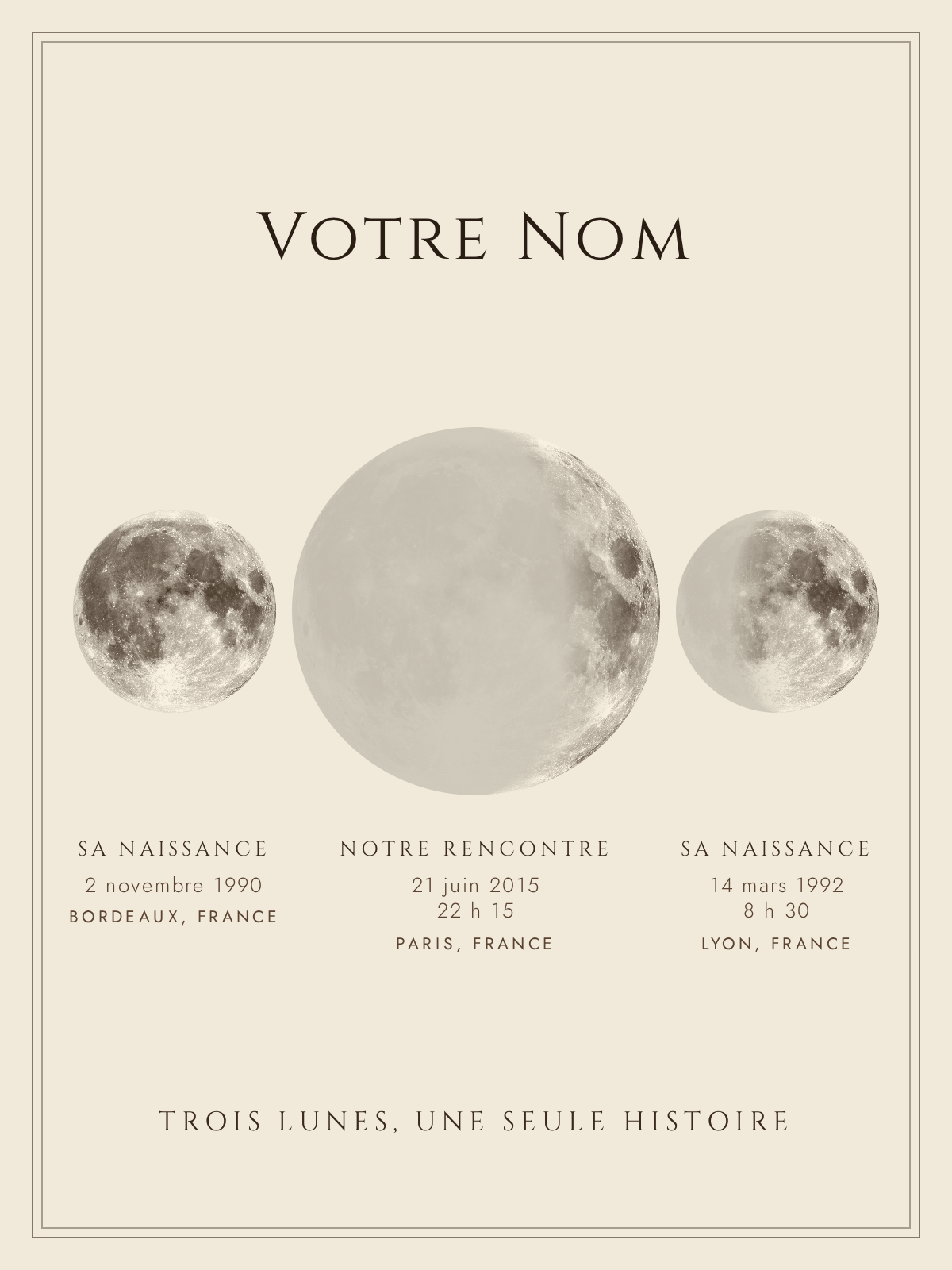 'Three Moons' poster