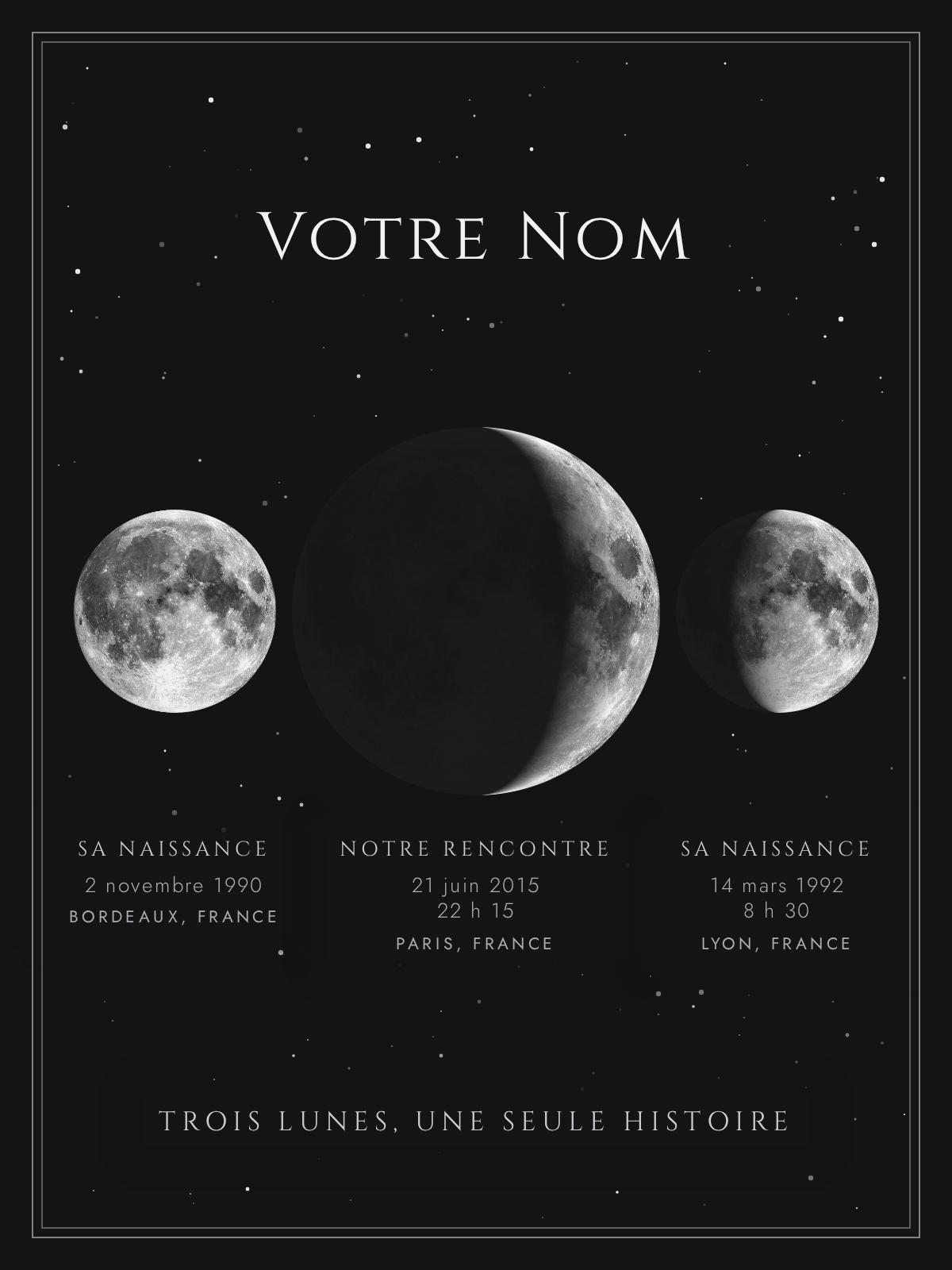 'Three Moons' poster