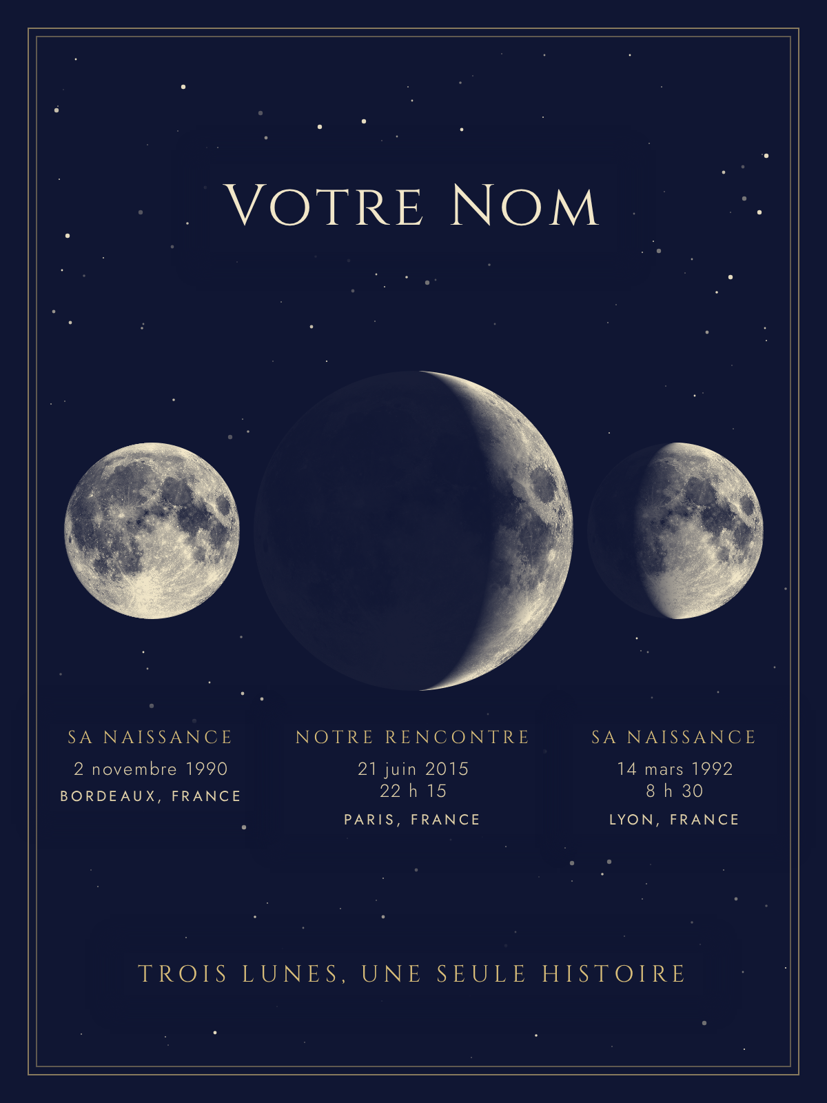 'Three Moons' poster