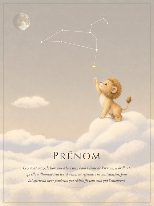 Birth poster