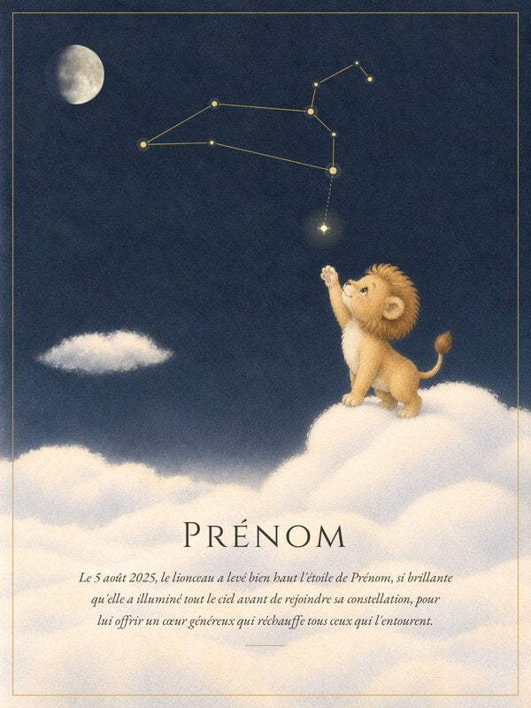 Birth poster